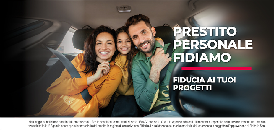 Agenzia Toscana Finanziamenti & Leasing S.r.l. Fiditalia | La Spezia, Lucca, Livorno, Viareggio | Banner Fidiamo